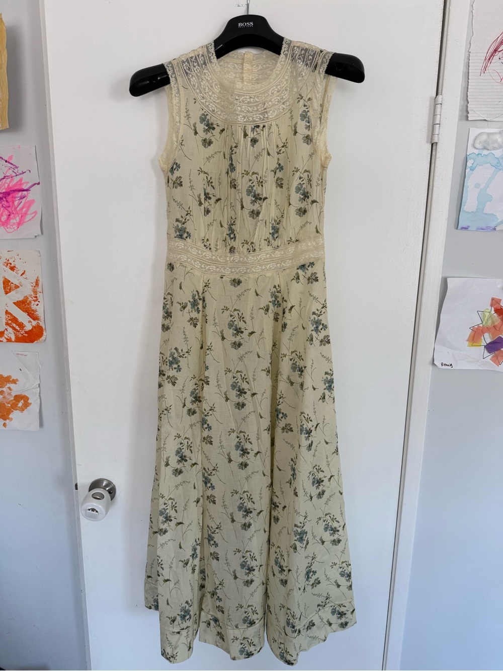 Doen Liliane Floral Midi Dress in Prairie Rose - NWT - Picture 10 of 14